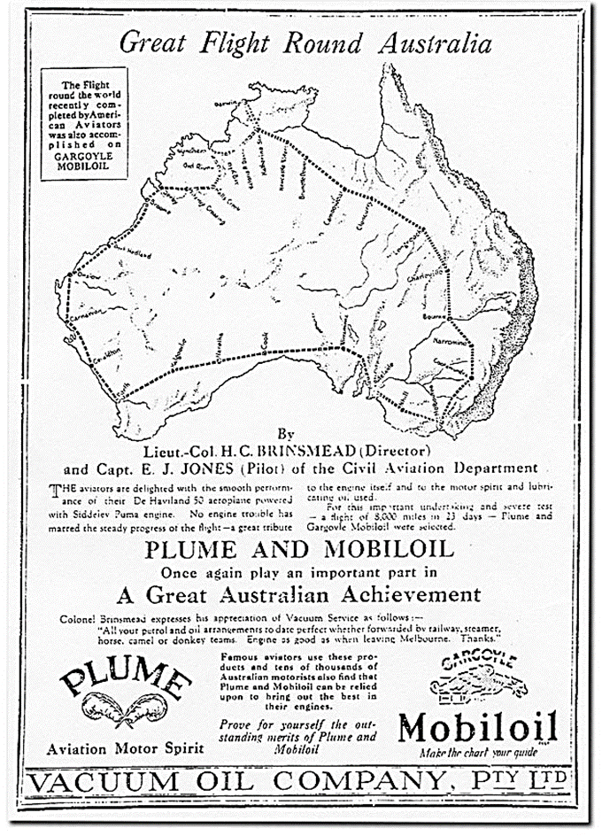 Round Australia Flight 1924